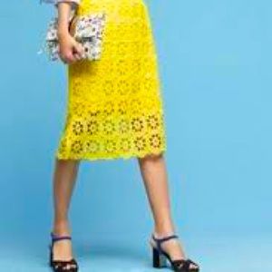 NWT Anthropologie Lili’s Closet Maya Cutout Skirt
